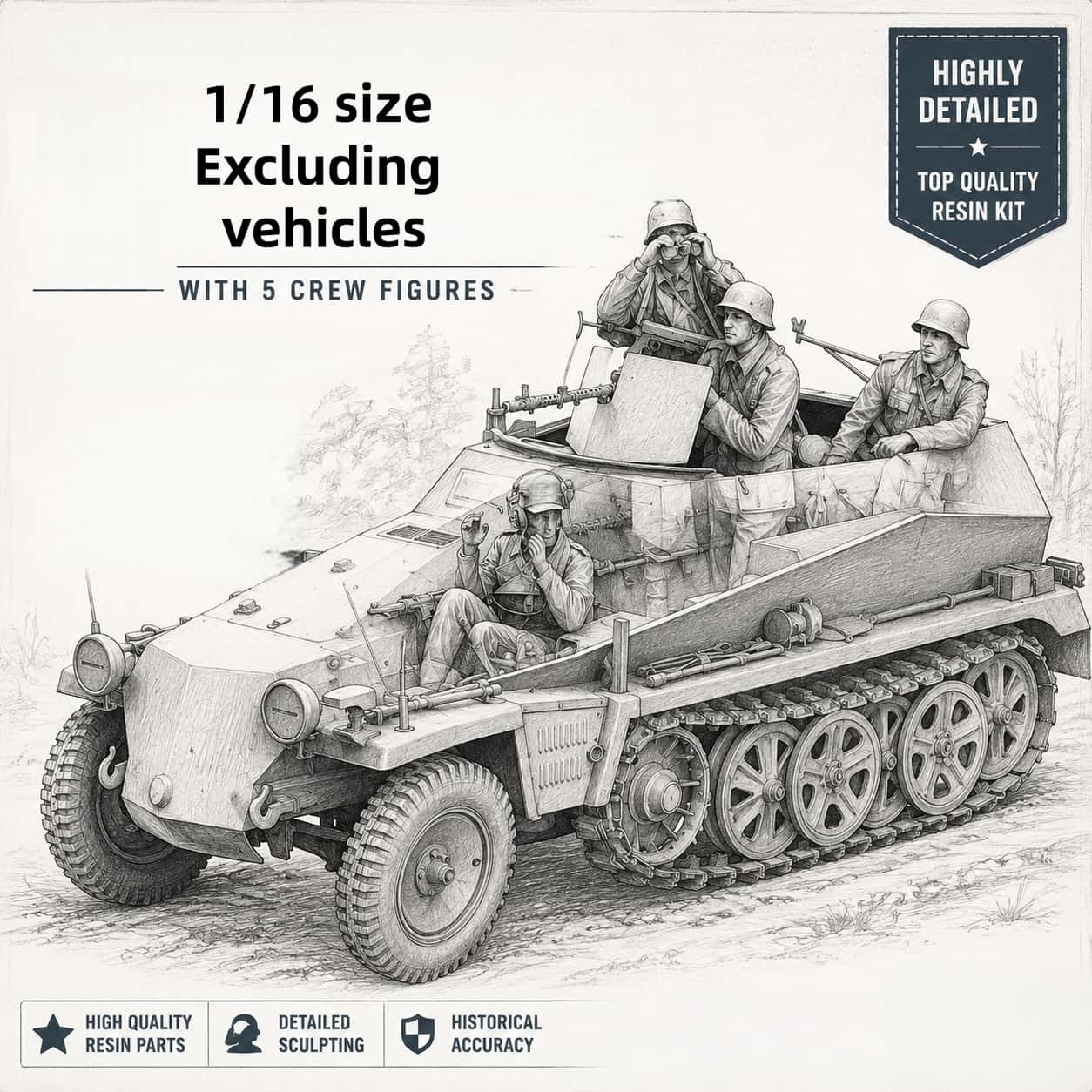 High Quality 1/16 Casting Resi - đánh giá và giá Model Kit Italeri
