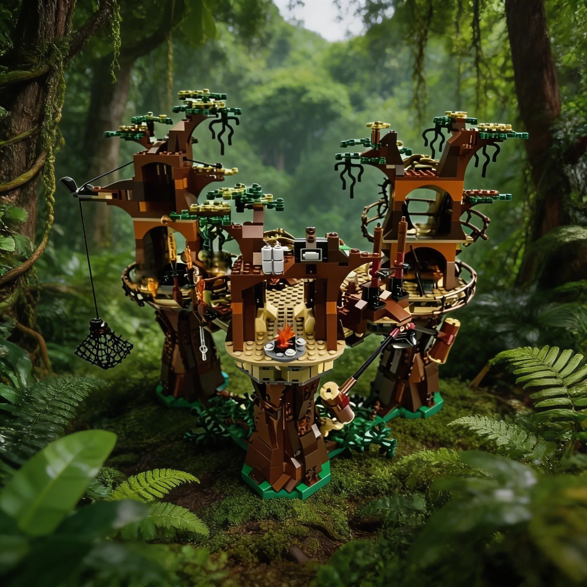 Stock New 1990 Pieces Forest T - đánh giá và giá Model Kit Italeri