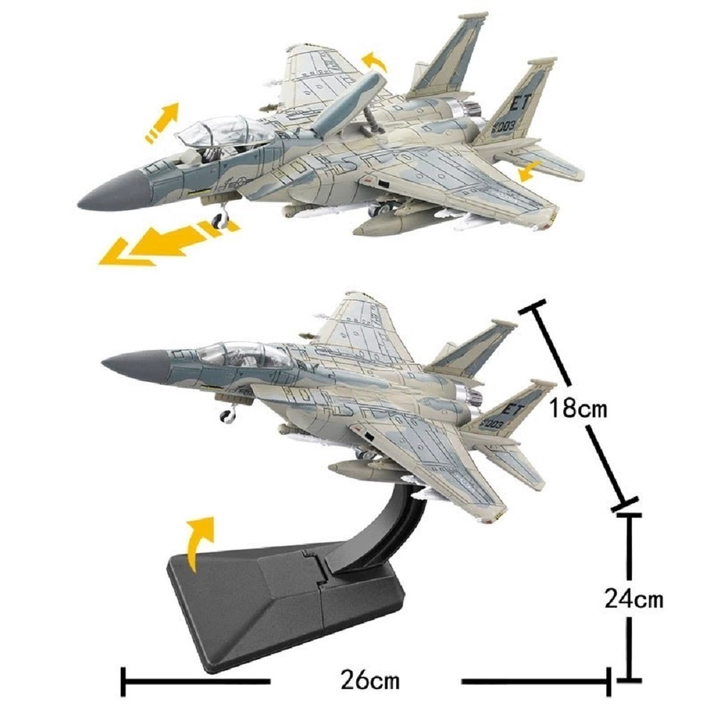 New 1/72 F-15 Eagle Quick Buil - đánh giá và giá Model Kit Jet
