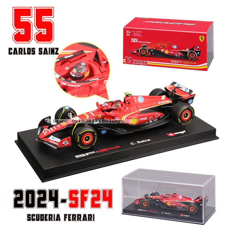 Bburago 1:43 f1 2024 Ferrari S - đánh giá và giá Model Kit Ferrari