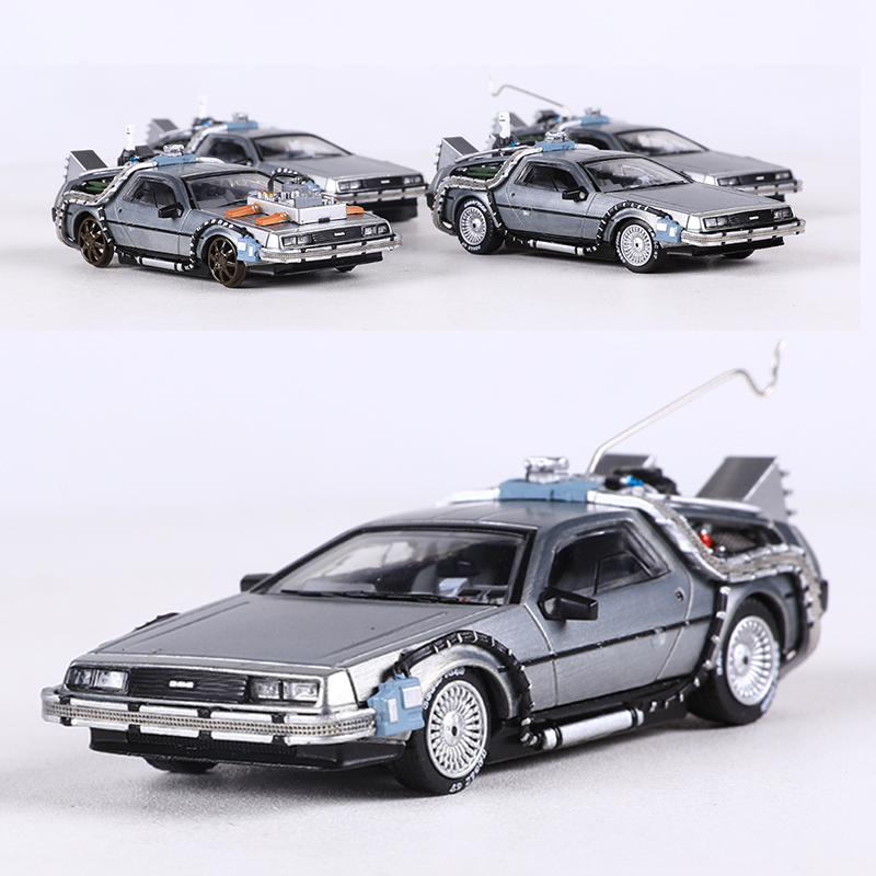 MJ 1:64 DeLorean DMC I II III  - đánh giá và giá Model Kit Ferrari