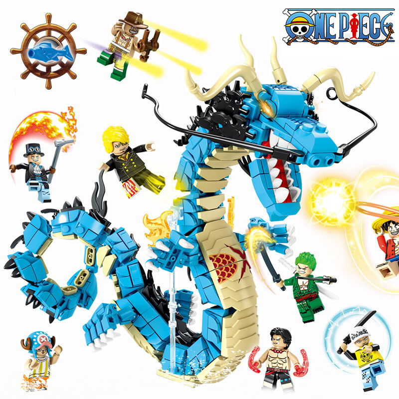 One Piece Building Blocks Blin - đánh giá và giá Model Kit Luffy