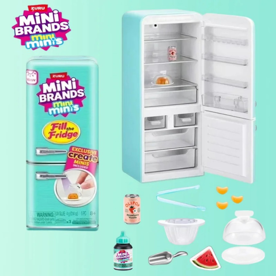 ZURU 5 Surprise Mini Fridge Ba - đánh giá và giá Model Kit Brand