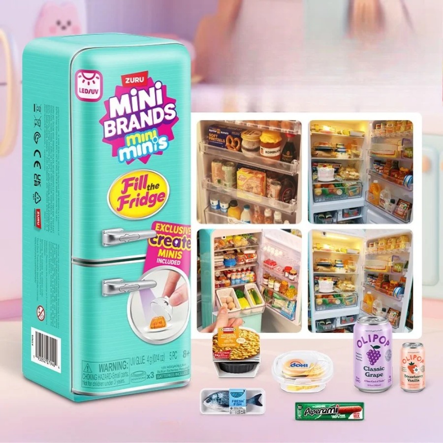 ZURU 5 Surprise Mini Fridge Ba - đánh giá và giá Model Kit Brand