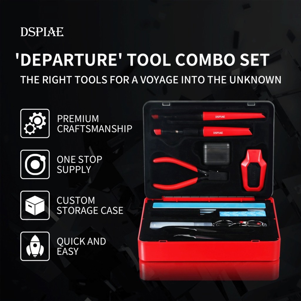 DSPIAE TC-S01 Departure Tool C - đánh giá và giá Model Kit Tweezers