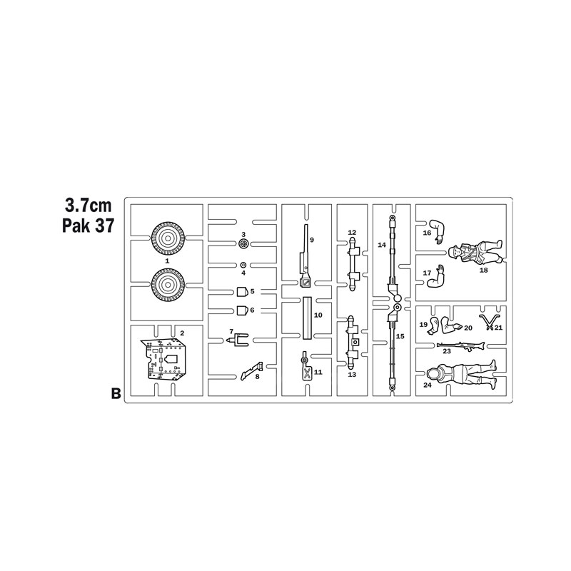 ITALERI 7026S 1/72 Scale  Anti - đánh giá và giá Model Kit Italeri
